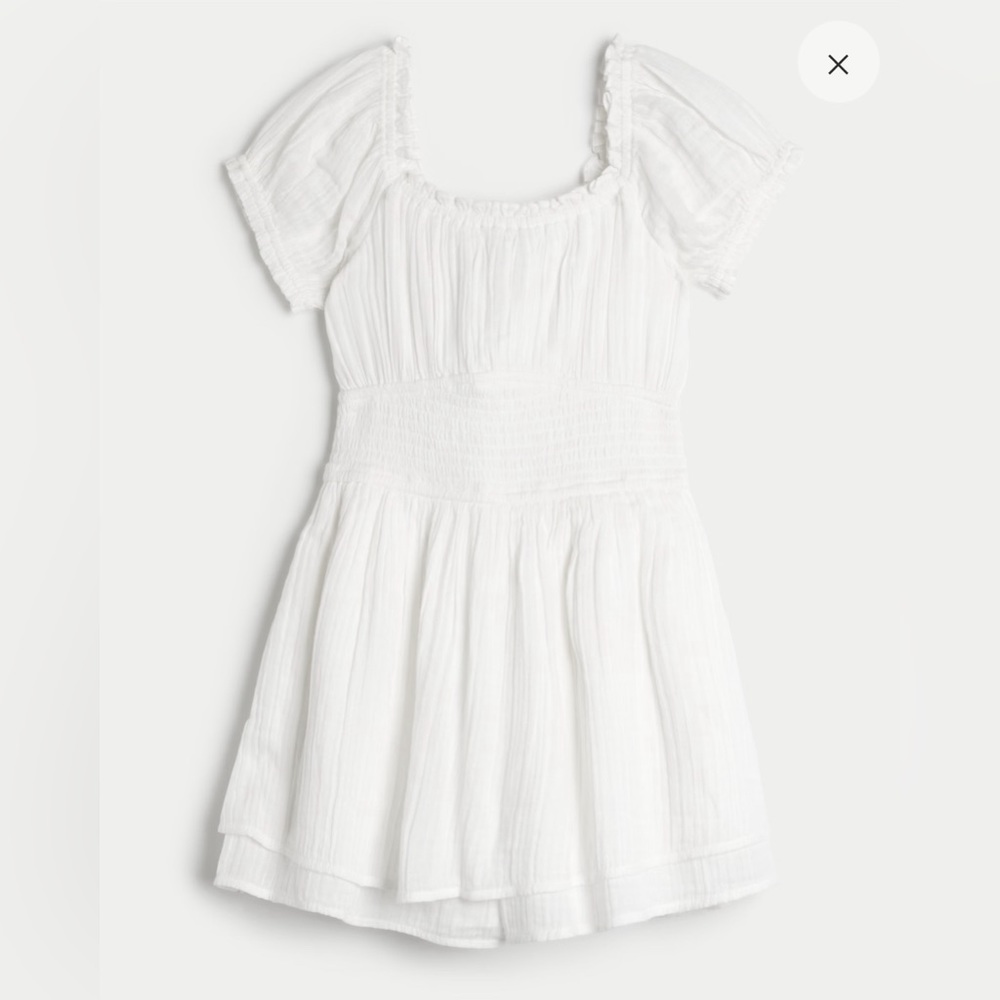Hollister Saidie on-or-off shoulder Romper